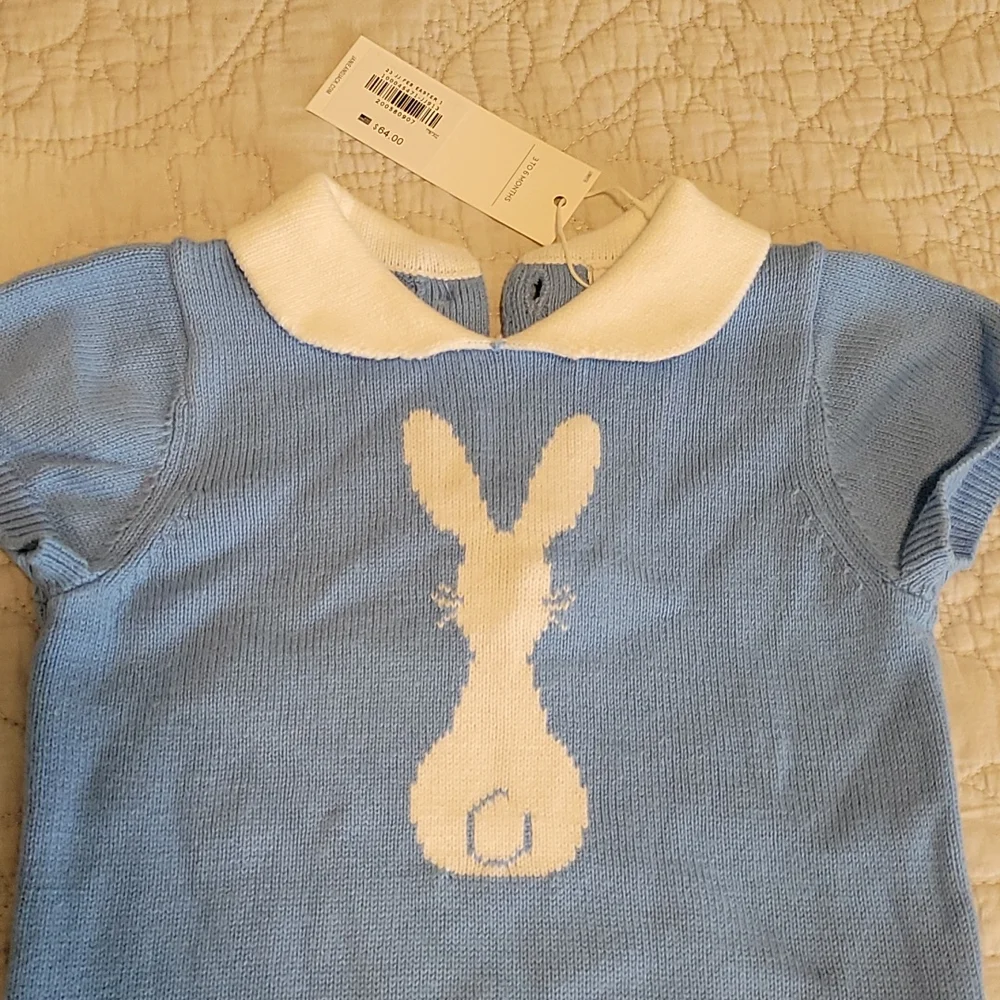 NWT Janie and Jack Bunny Bodysuit - Picture 2 of 5